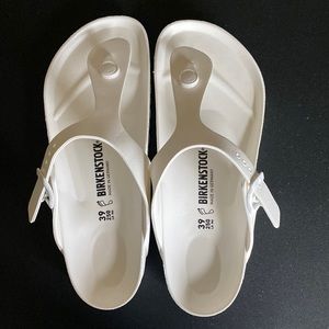 Birkenstock White Gizeh EVA Size 36 US Ladies Size 8 Brand New Never Worn